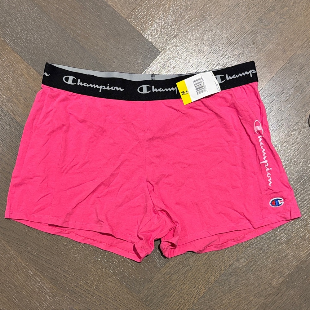Champion Pink Shorts size medium new